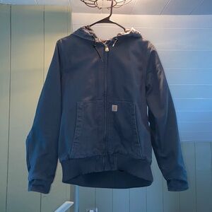 *RARE* Carhartt Women’s Loose Fit Washed Duck Insulated Active Jacket -MAGNESIUM